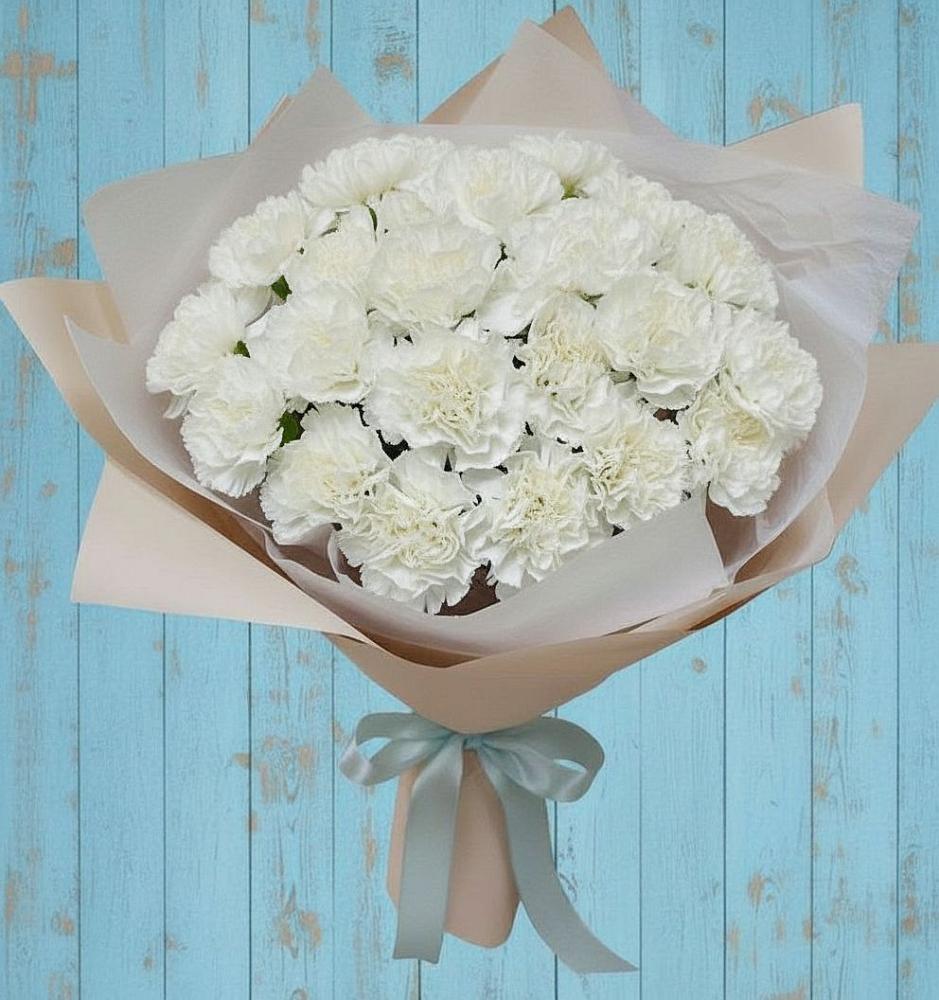 Букет цветов из: Гвоздики в Озерске