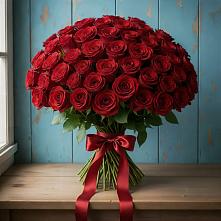 Букет Красные розы Блэк Меджик в Озерске