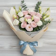 Букет цветов из:  Лизиантусы #REPLACE_PRED# Озерске