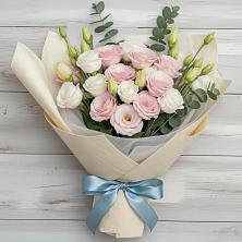 Букет цветов из:  Лизиантусы в Озерске