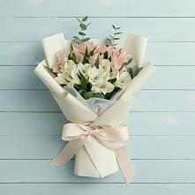 Букет цветов из:  Альстромерии в Озерске