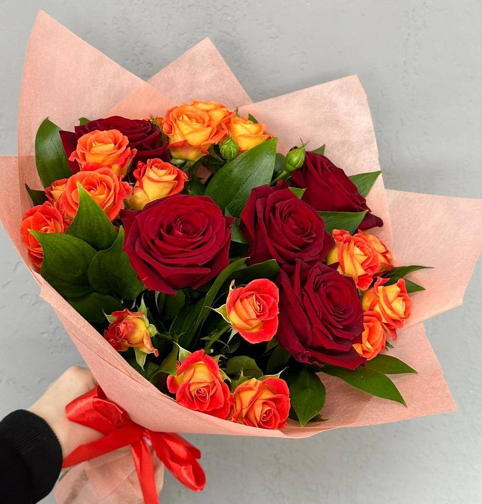 Букет Любовь и восторг в Озерске