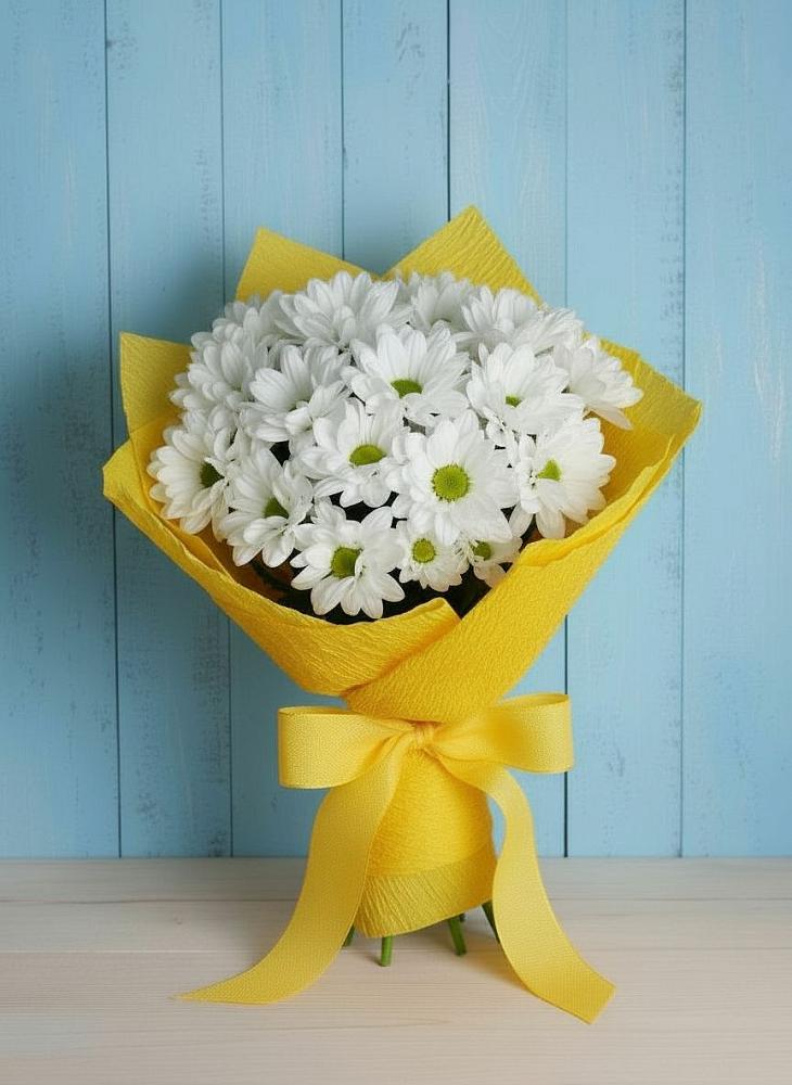 Букет цветов из: Хризантемы в Озерске