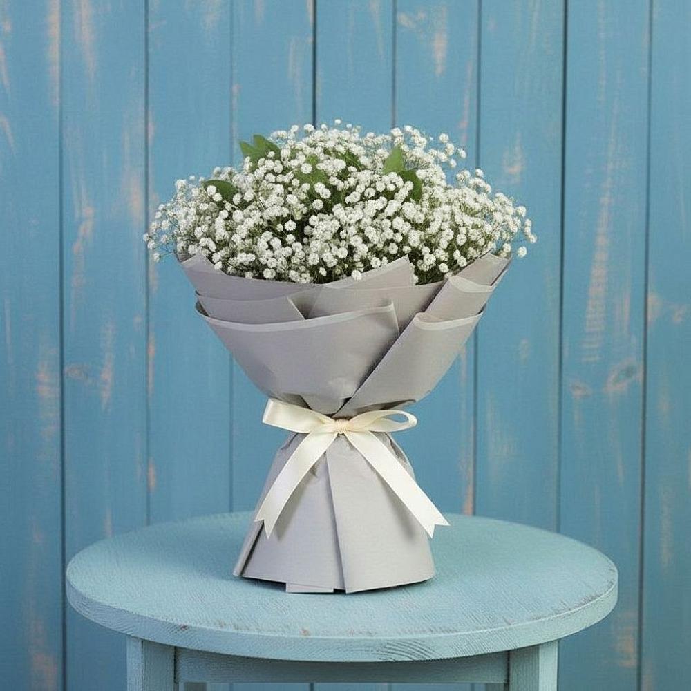 Букет цветов из: Гипсофила в Озерске