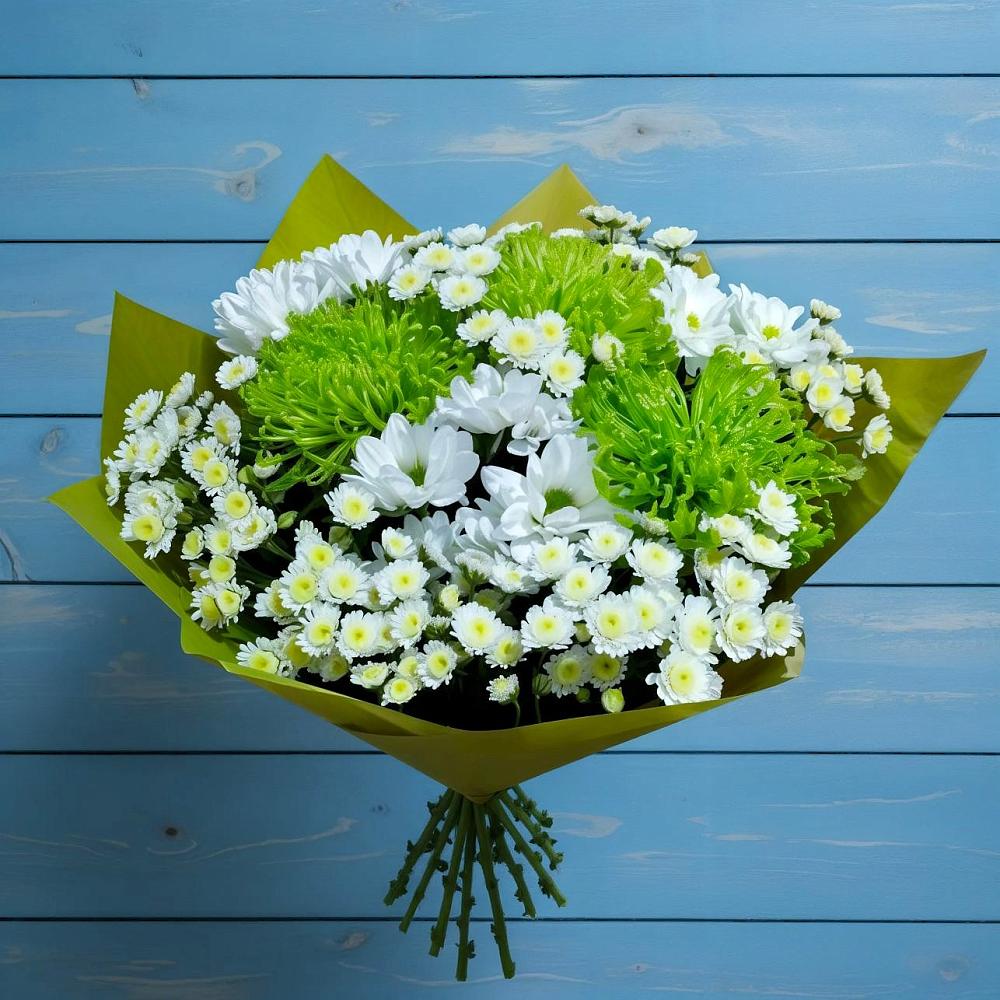 Букет цветов из: Хризантемы в Озерске