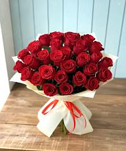 Букет 29 Красных роз в Озерске